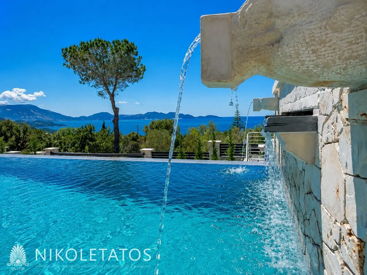 Villa Of M² With In Greece