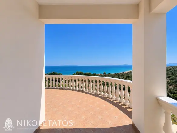 Villa Of 120 M² With Sea View In Skala, Greece