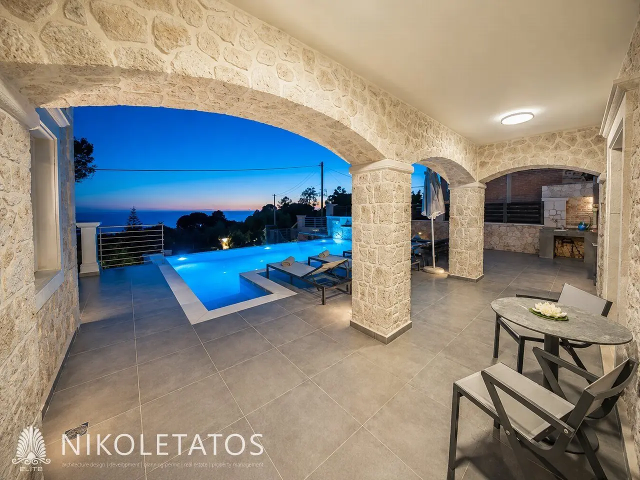 Villa Of M² With In Greece