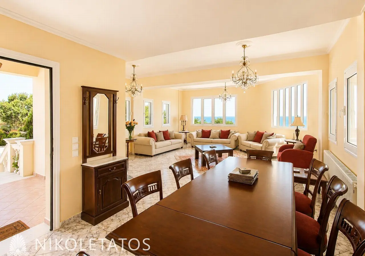 Villa Of 120 M² With Sea View In Skala, Greece