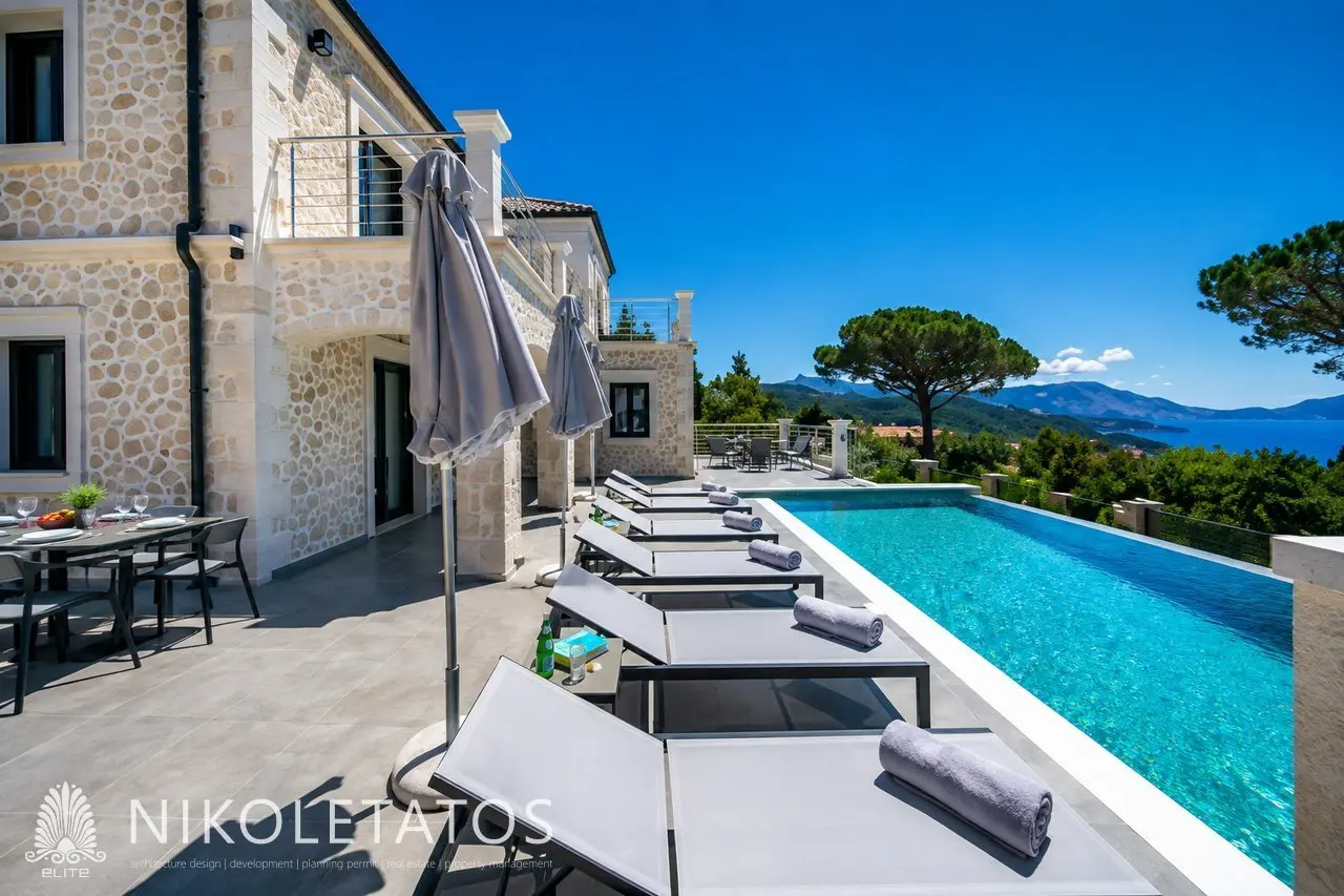 Villa Of M² With In Greece