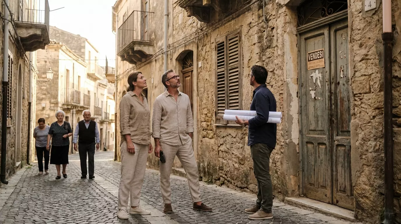Sicily hidden gem Naro sells crumbling homes for €1