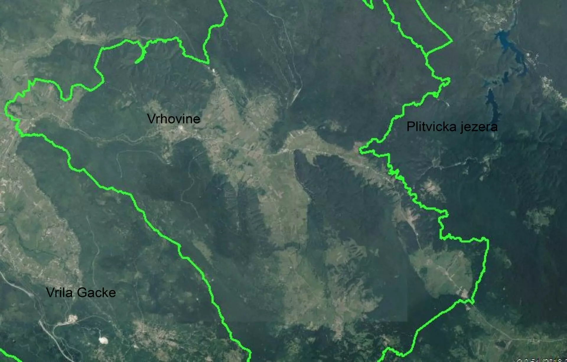 Huge Oportunity Building Land Plitvice Lakes Croatia