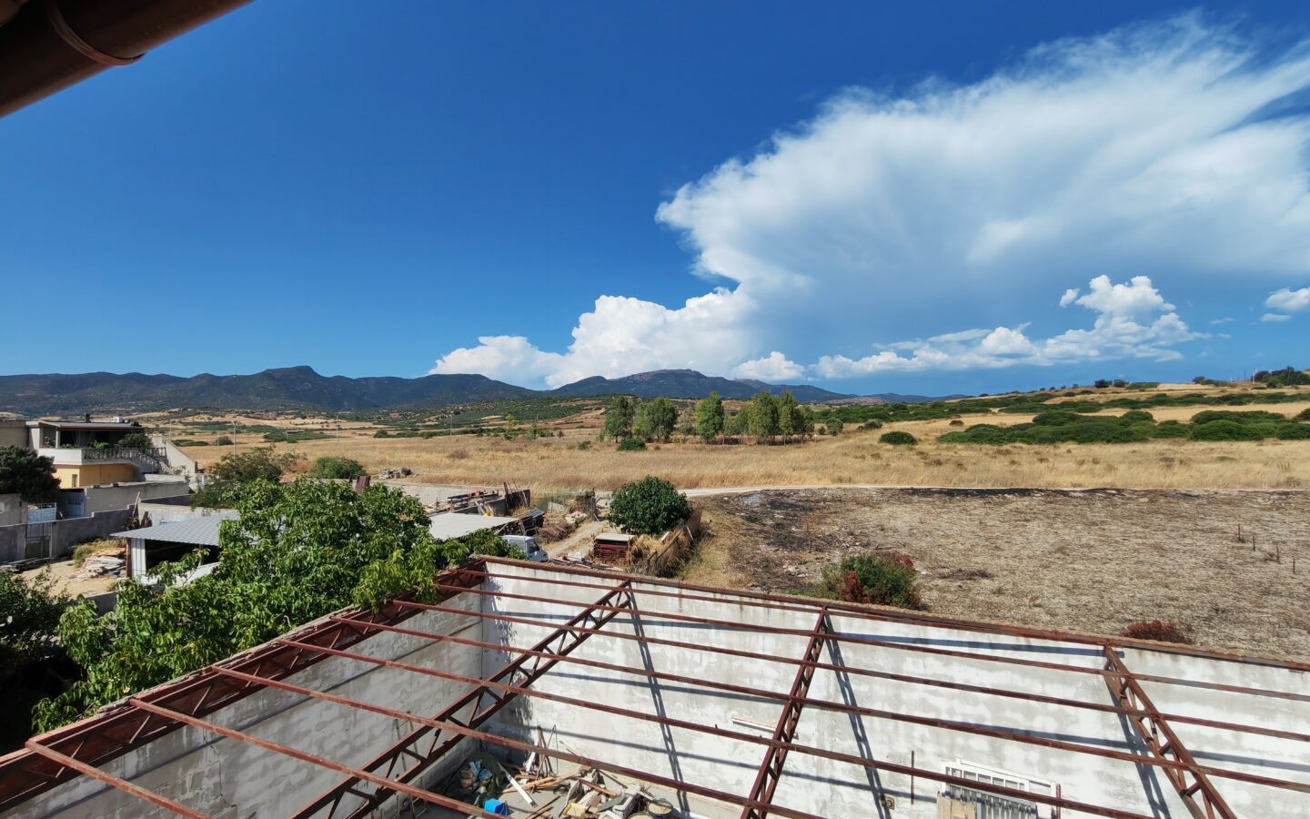Panoramic Villa Near Cagliari With Gulf Views Approved Project For A Second Independent Villa & Swimming Pool