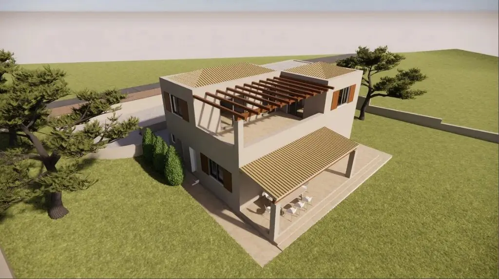 Land Of 1460 M² In Corfu