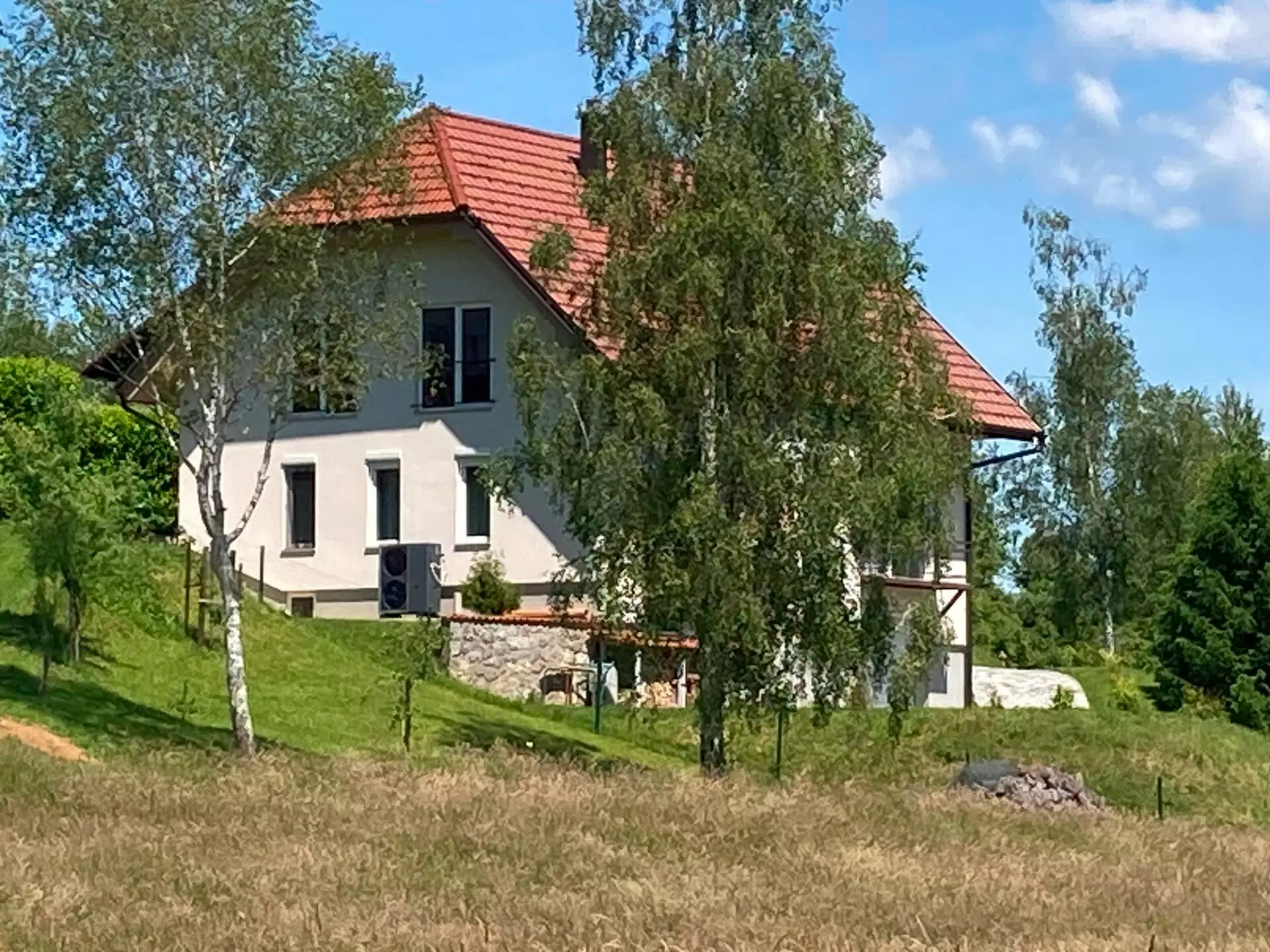 Exterior 9 A New Large Country Villa By The River Surrounded By Nature In Slovenia