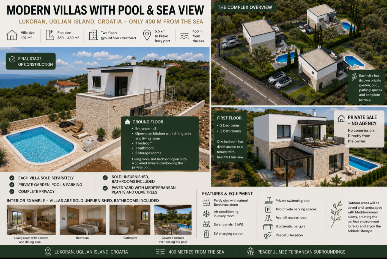 IMG_8282 Villa Of 400 M² With Pool And Sea View In Ugljan Island, Croatia