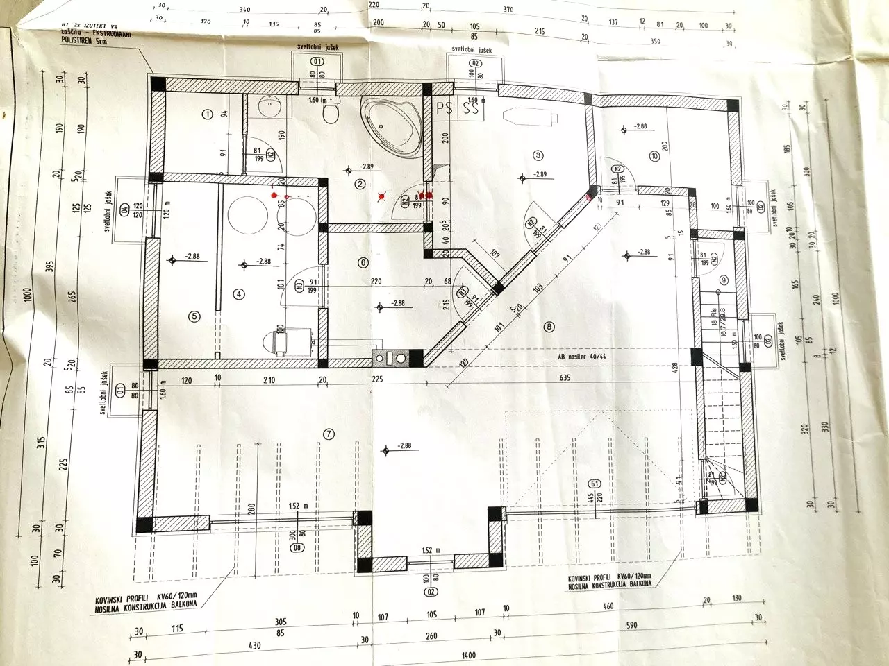 Plan – basement A New Large Country Villa By The River Surrounded By Nature In Slovenia