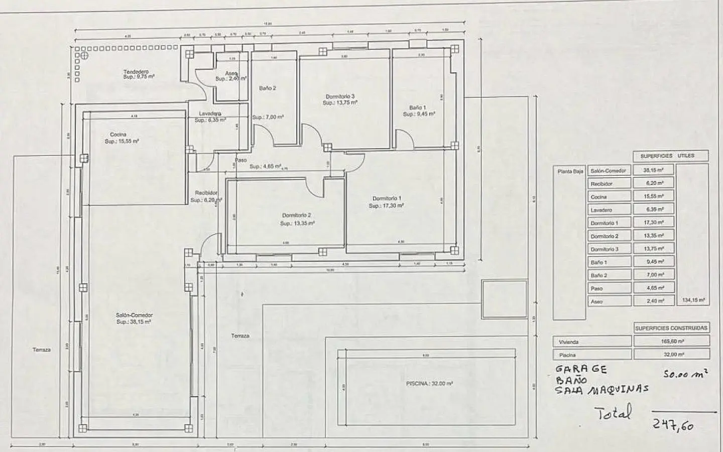 3-bedroom Detached Villa In Pinoso, Spain (215 M²)