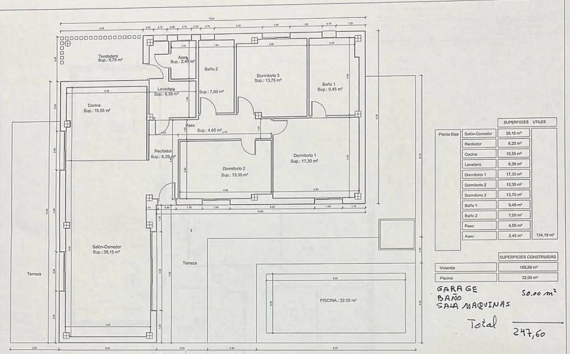 3-bedroom Detached Villa In Pinoso, Spain (215 M²)