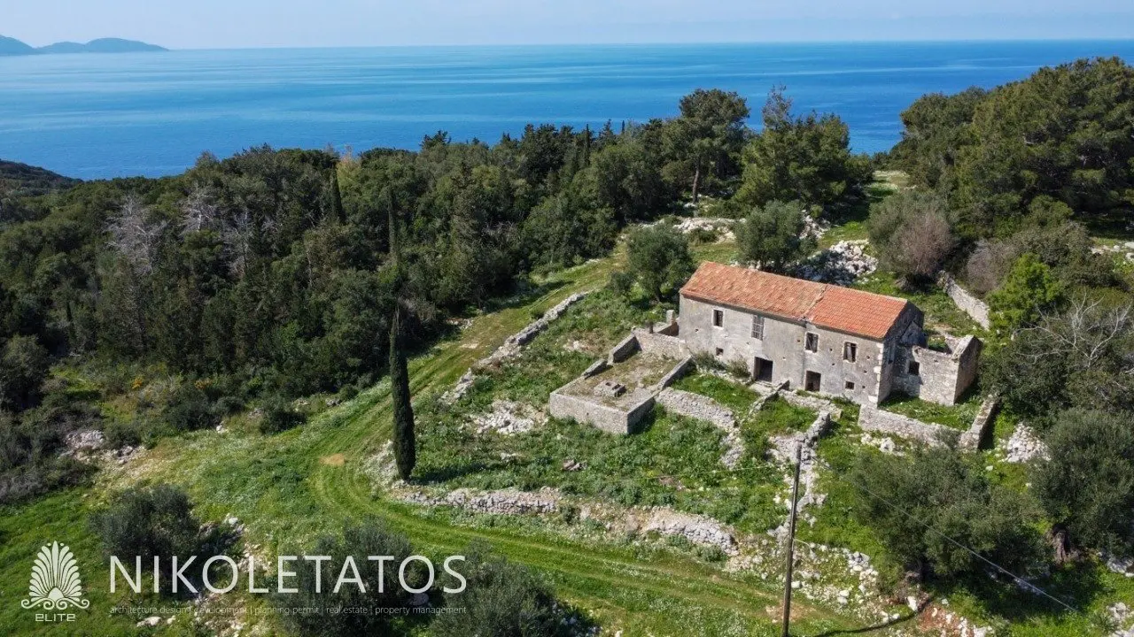 House Of 100 M² With Garden In Halikeri, Greece