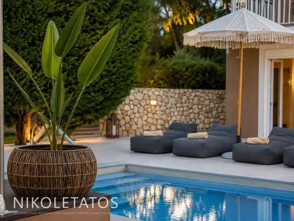 Villa Of 120 M² With Sea View In Pessada, Greece