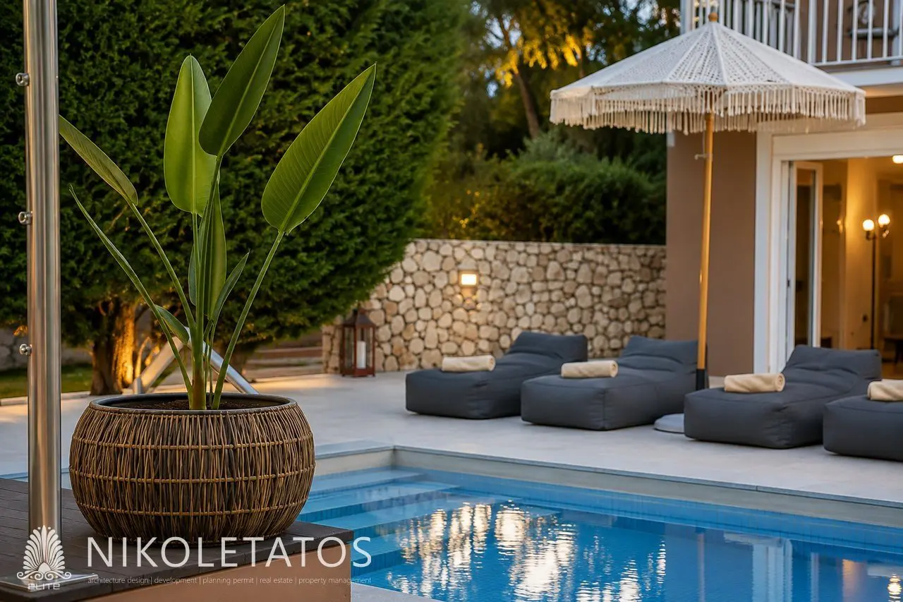 Villa Of 120 M² With Sea View In Pessada, Greece