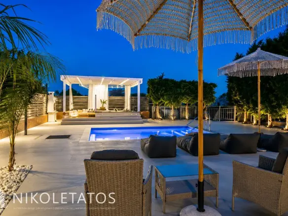 Villa Of 120 M² With Sea View In Pessada, Greece