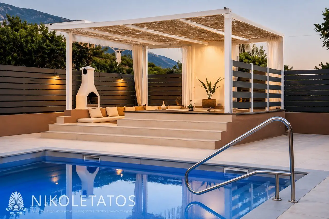 Villa Of 120 M² With Sea View In Pessada, Greece