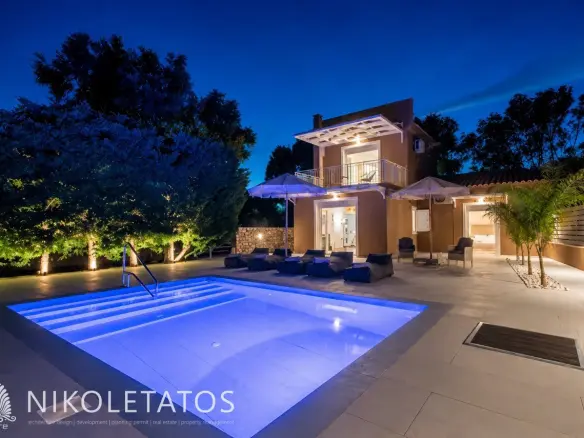 Villa Of 120 M² With Sea View In Pessada, Greece