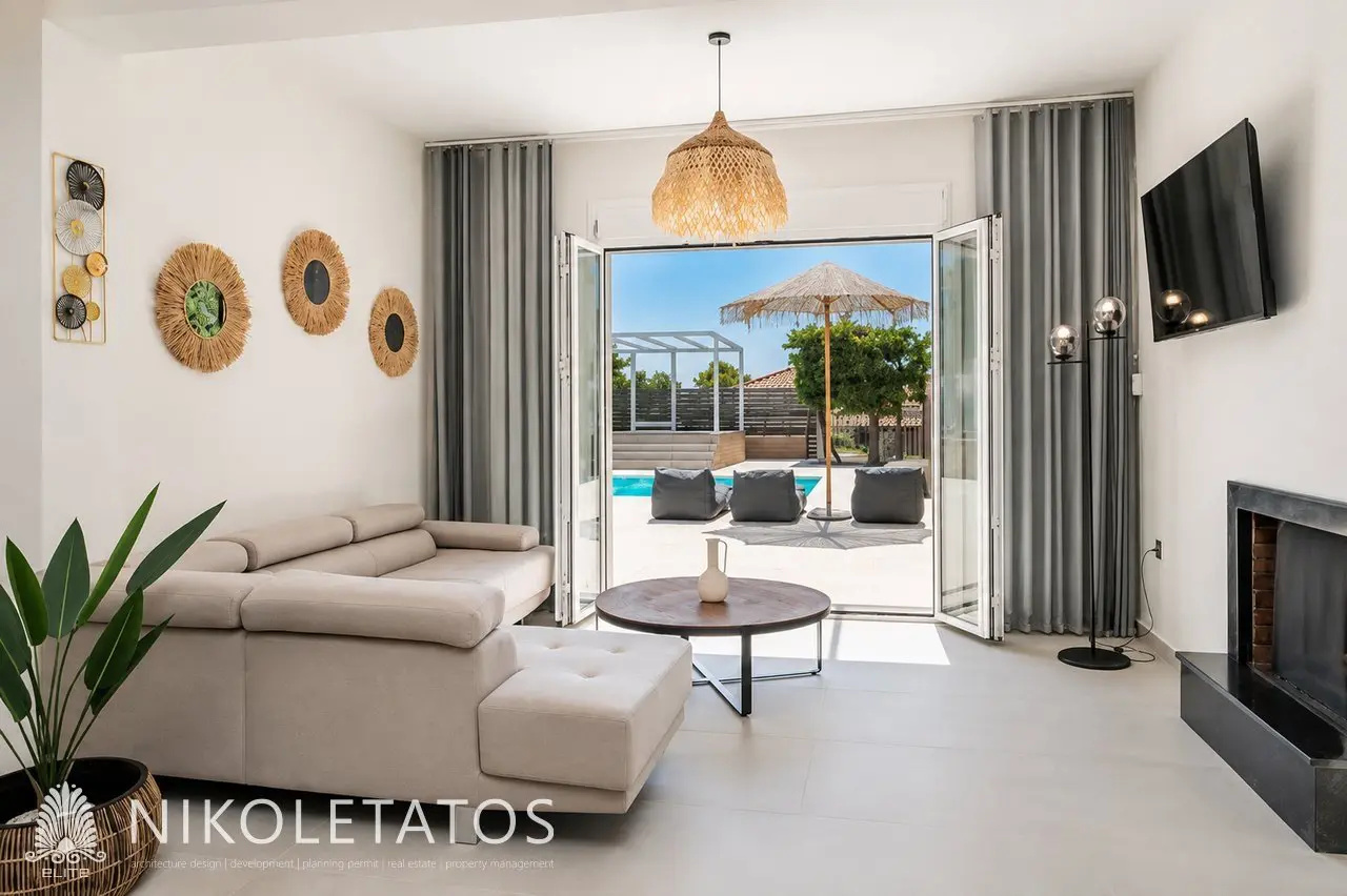 Villa Of 120 M² With Sea View In Pessada, Greece