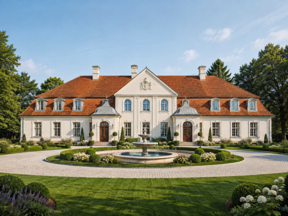 Baroque Lakefront Palace On A Private Peninsula In Poland – 3.1 Ha Estate Near Berlin