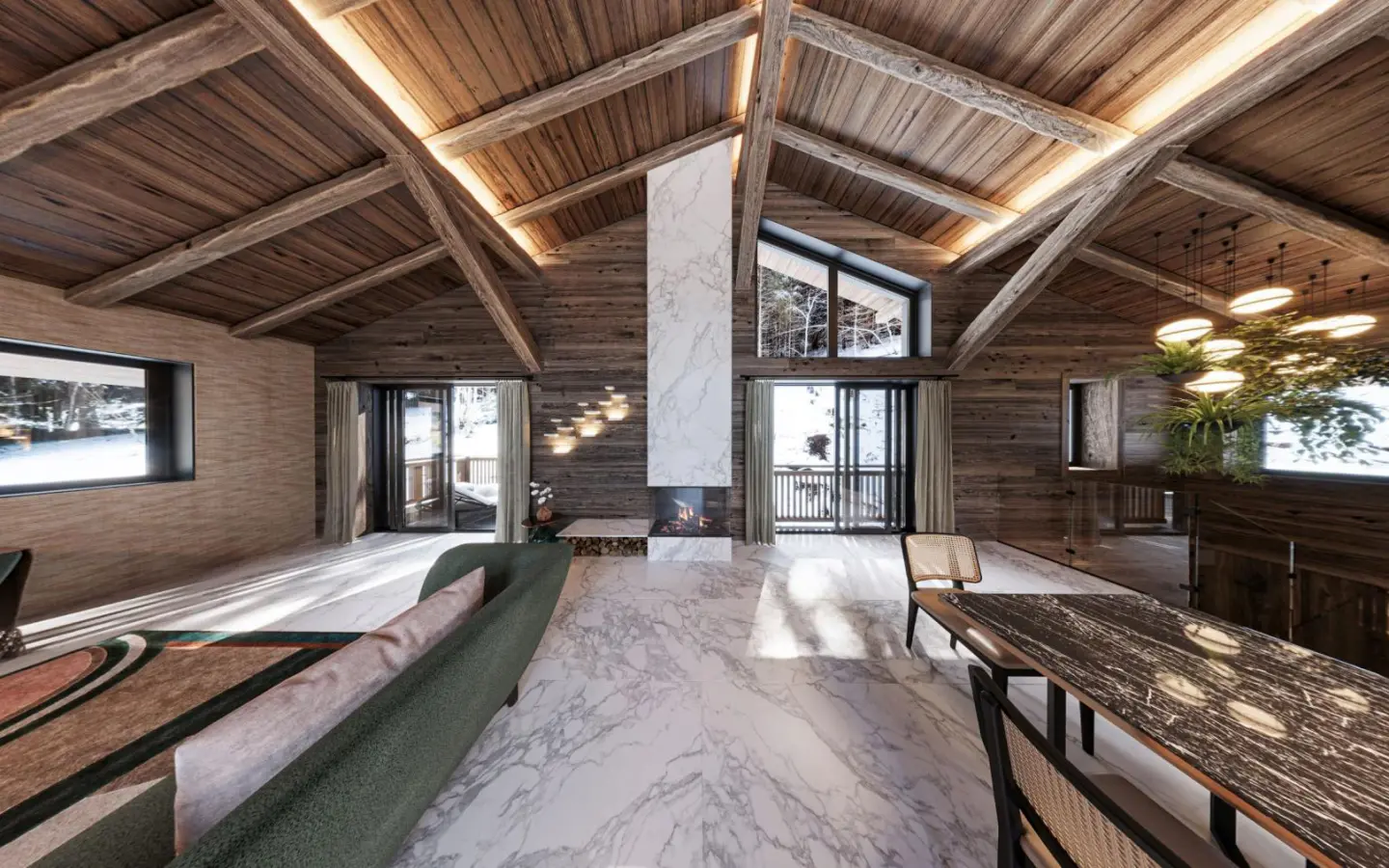 4-bedroom Ski Chalet In Chatel, France (233 M²)