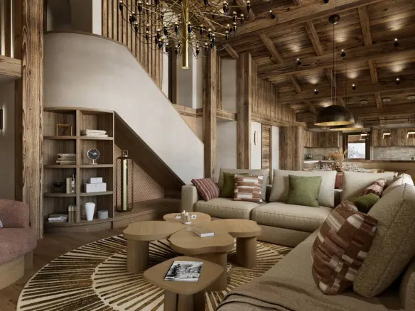 Penthouse Of 120 M² With 4 Bedrooms In Megeve, Haute-savoie