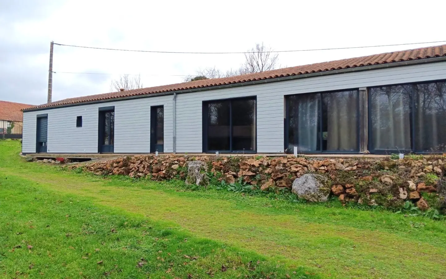 5 Ha Fishing Lake, Woodland, Two Properties, Lake Views