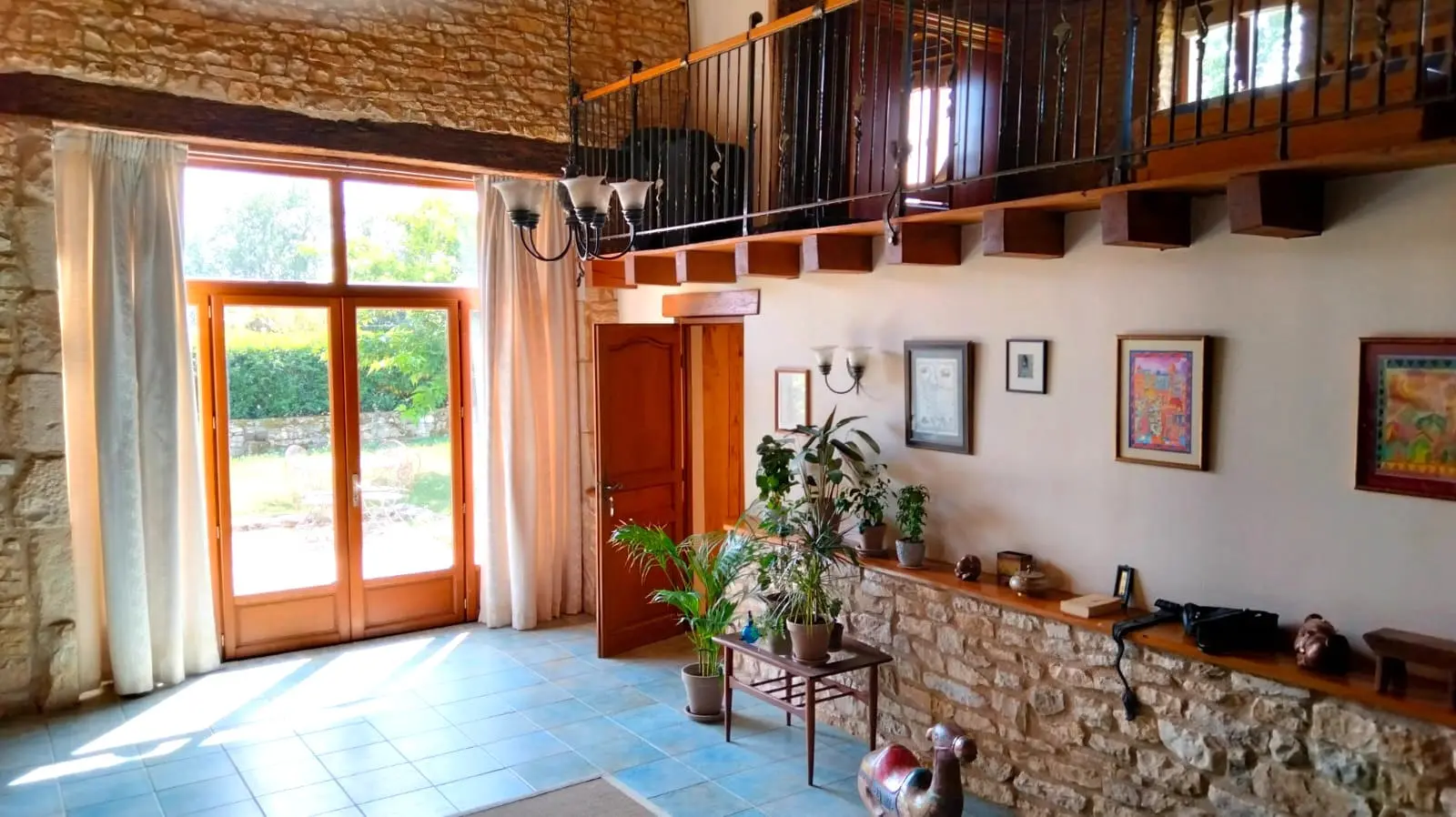 Restored Stone Farmhouse, Views, 5 Bedrooms, Barn, Guest Cottage, Outbuildings, Possible Income