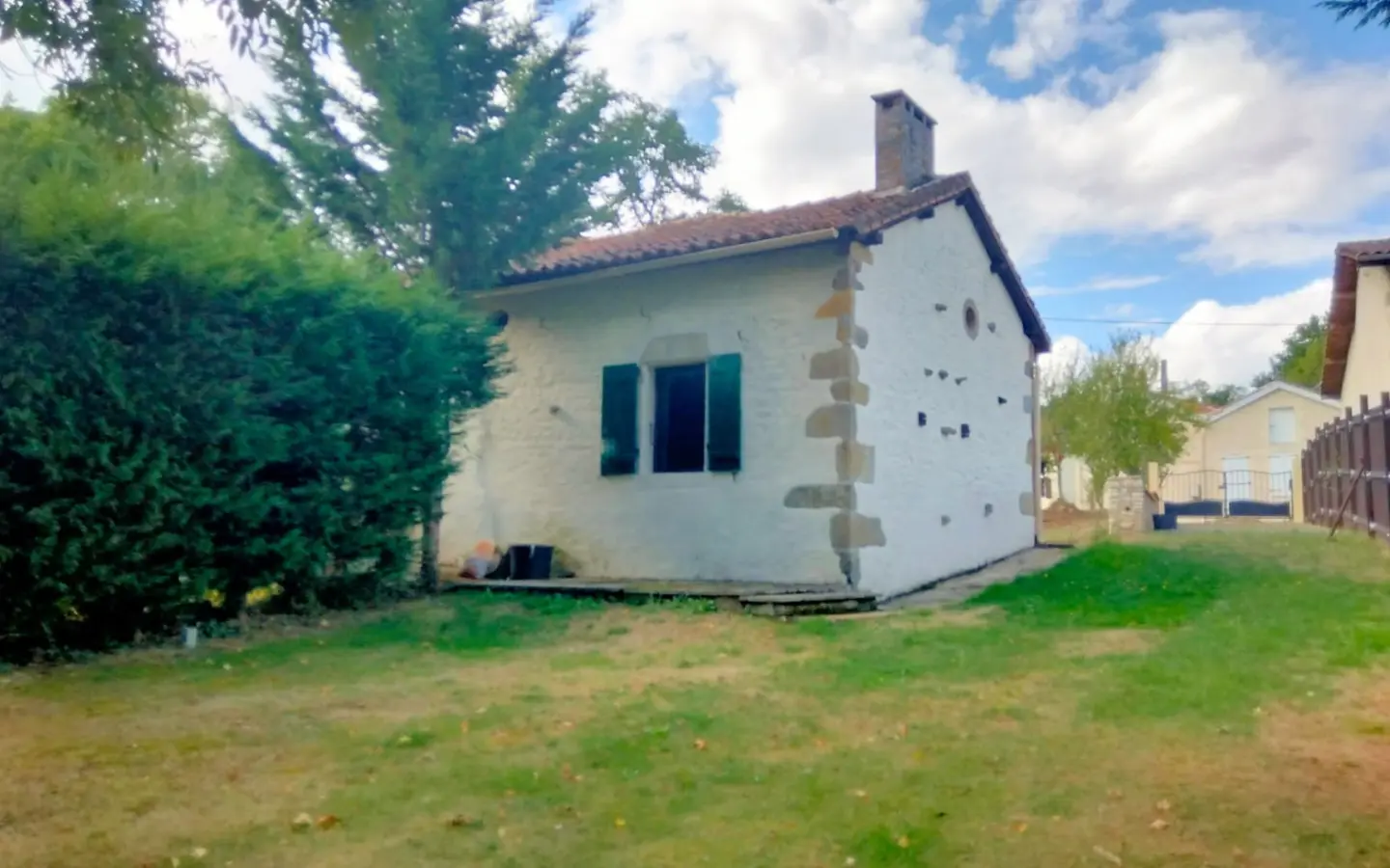 Stone House Of X M² With Outbuildings, Pond, Mature Gardens In Charente
