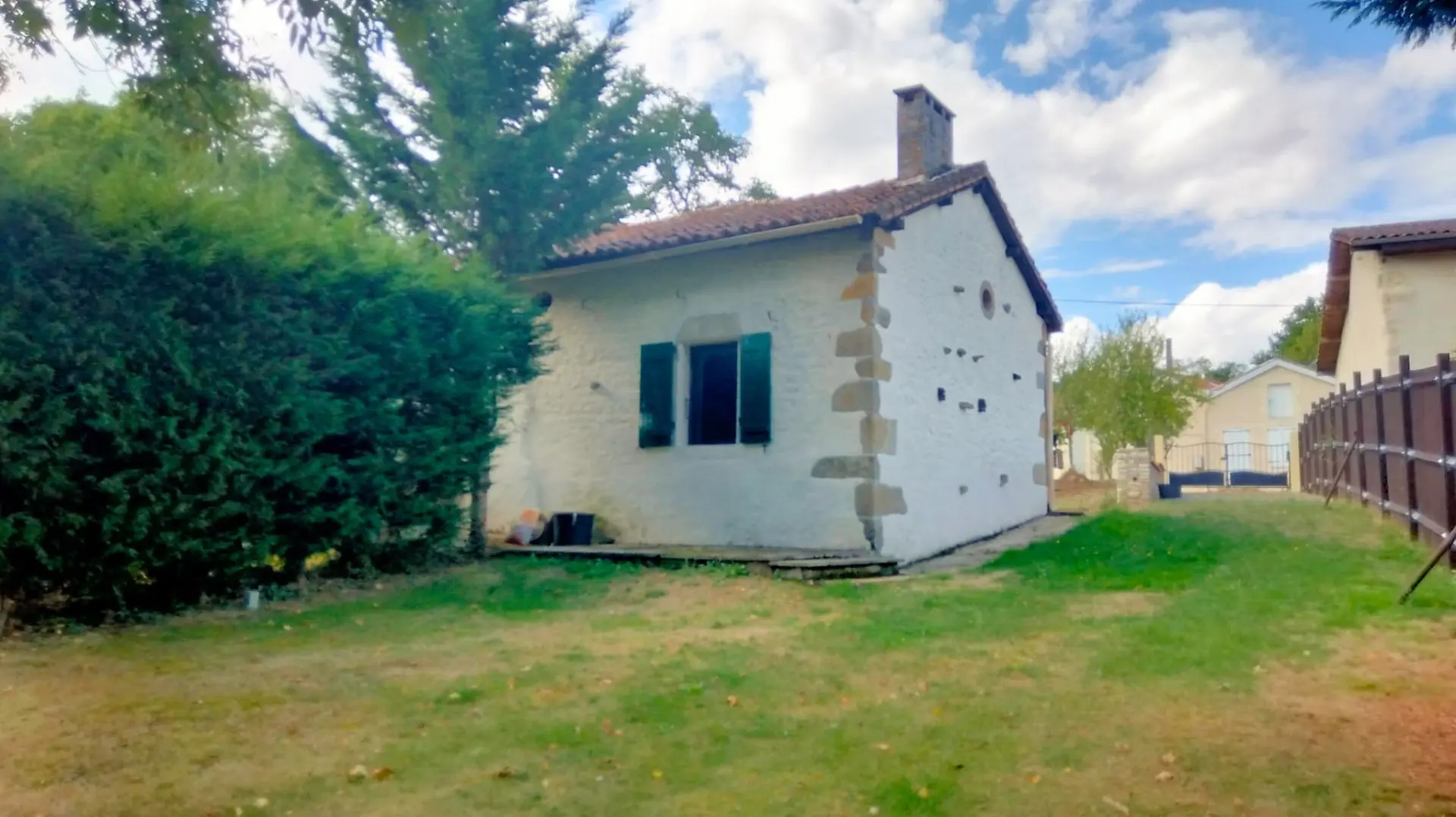 Stone House Of X M² With Outbuildings, Pond, Mature Gardens In Charente