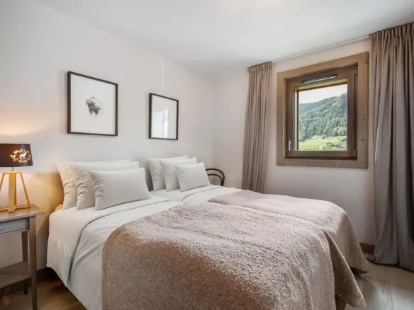 2 Bedroom Ski Apartment In Megeve, Haute-savoie Region