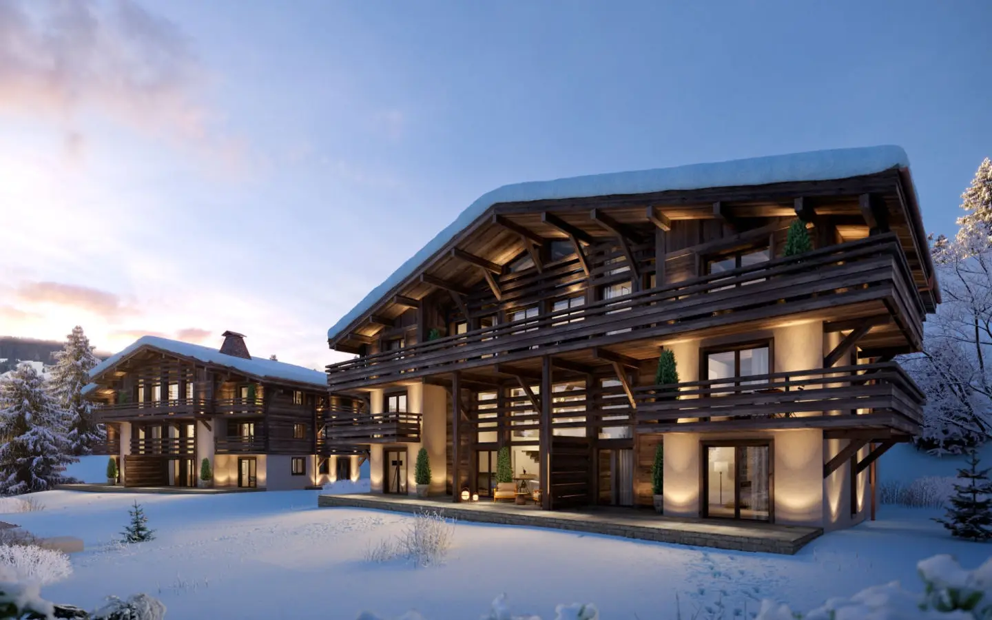 Ski Apartment Of 85 M² With 3 Bedrooms In Megeve, Haute-savoie