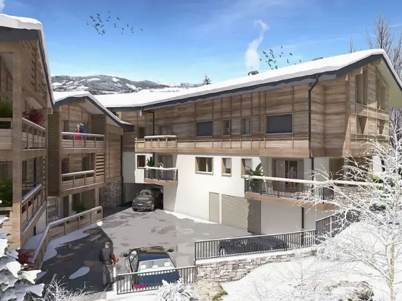 2-bedroom Penthouse In Les Gets, France (69 M²)
