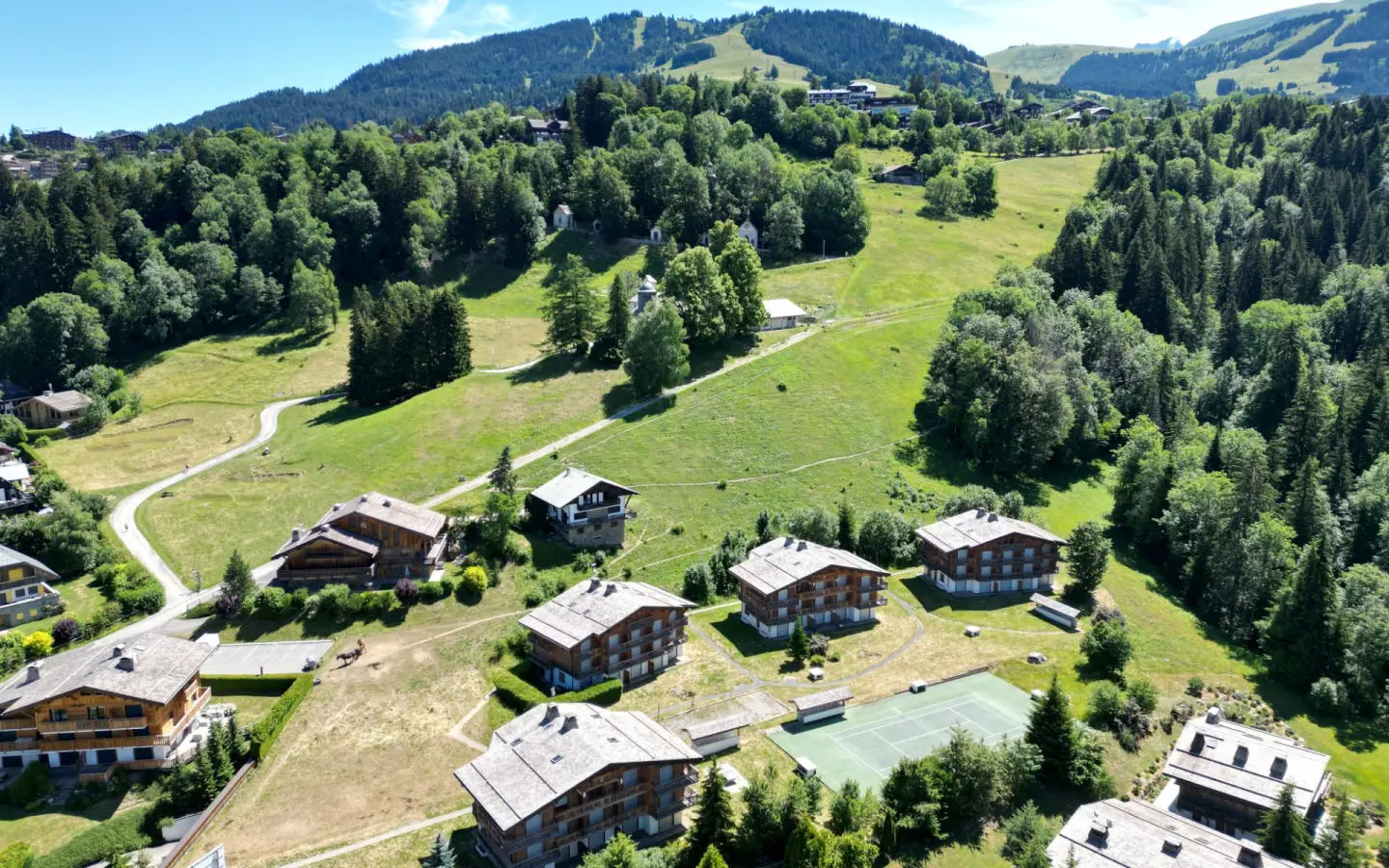 Ski Apartment Of 2 Bedrooms With Mountain View In Megeve, Haute-savoie