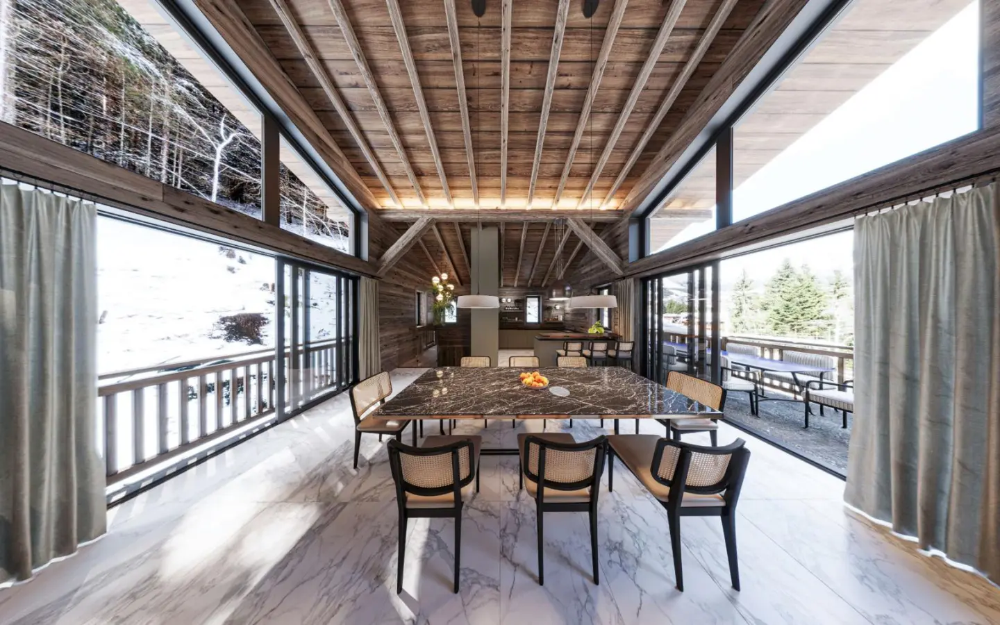 4-bedroom Ski Chalet In Chatel, France (233 M²)