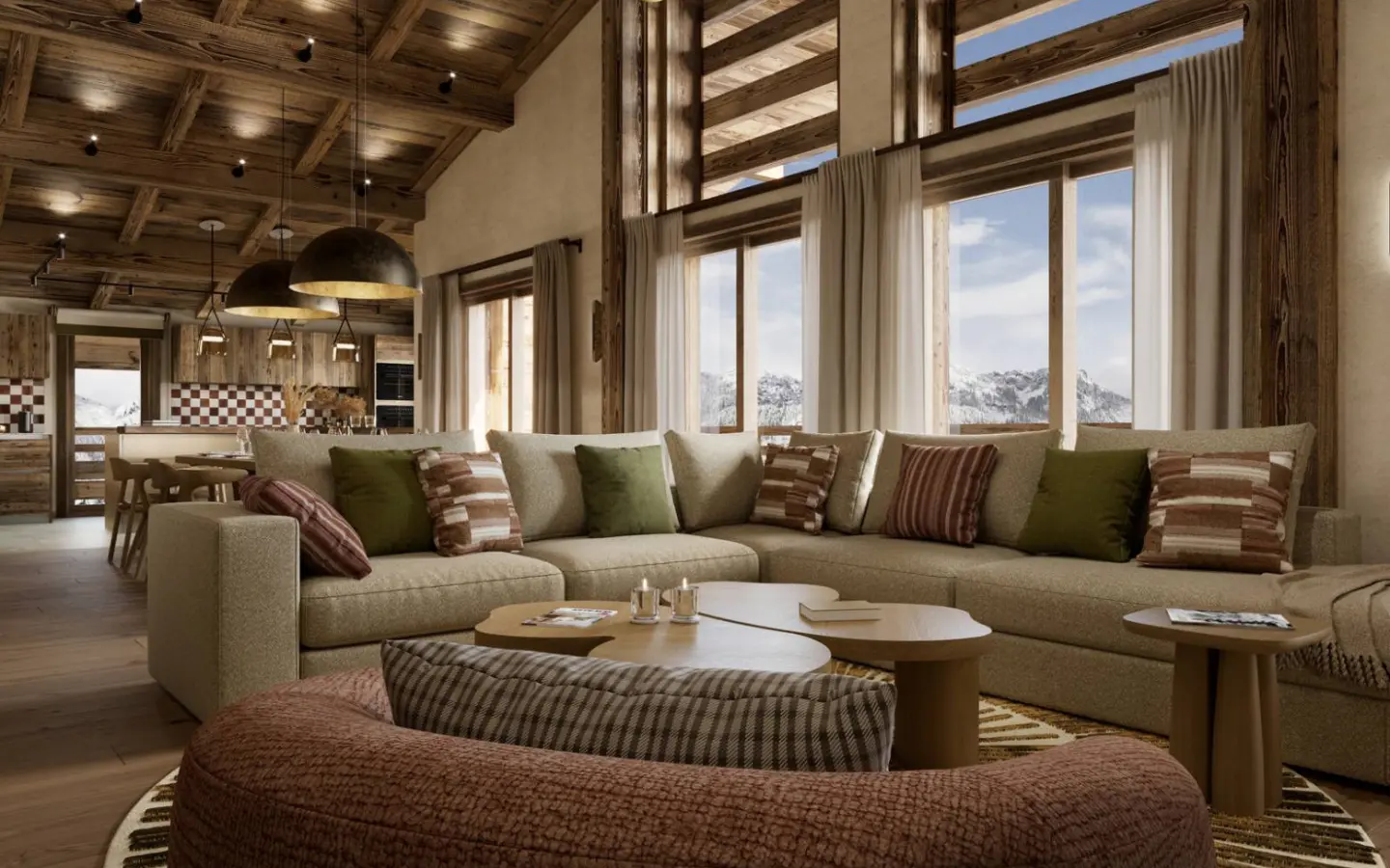 Ski Apartment Of 2 Bedrooms With Mountain View In Megeve, Haute-savoie