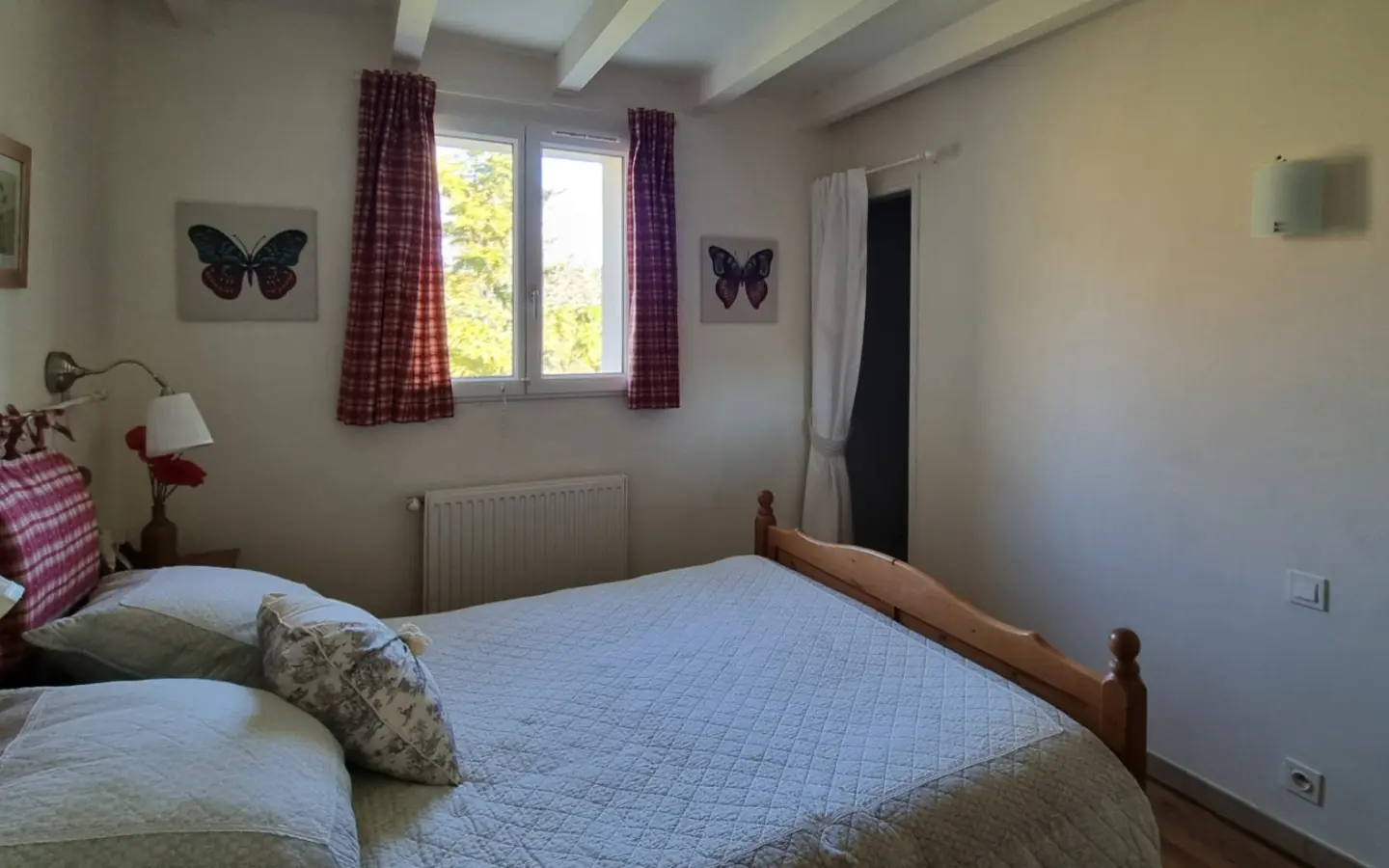 Charming Village Home With Large Gardens, Covered Pool, And Outbuildings