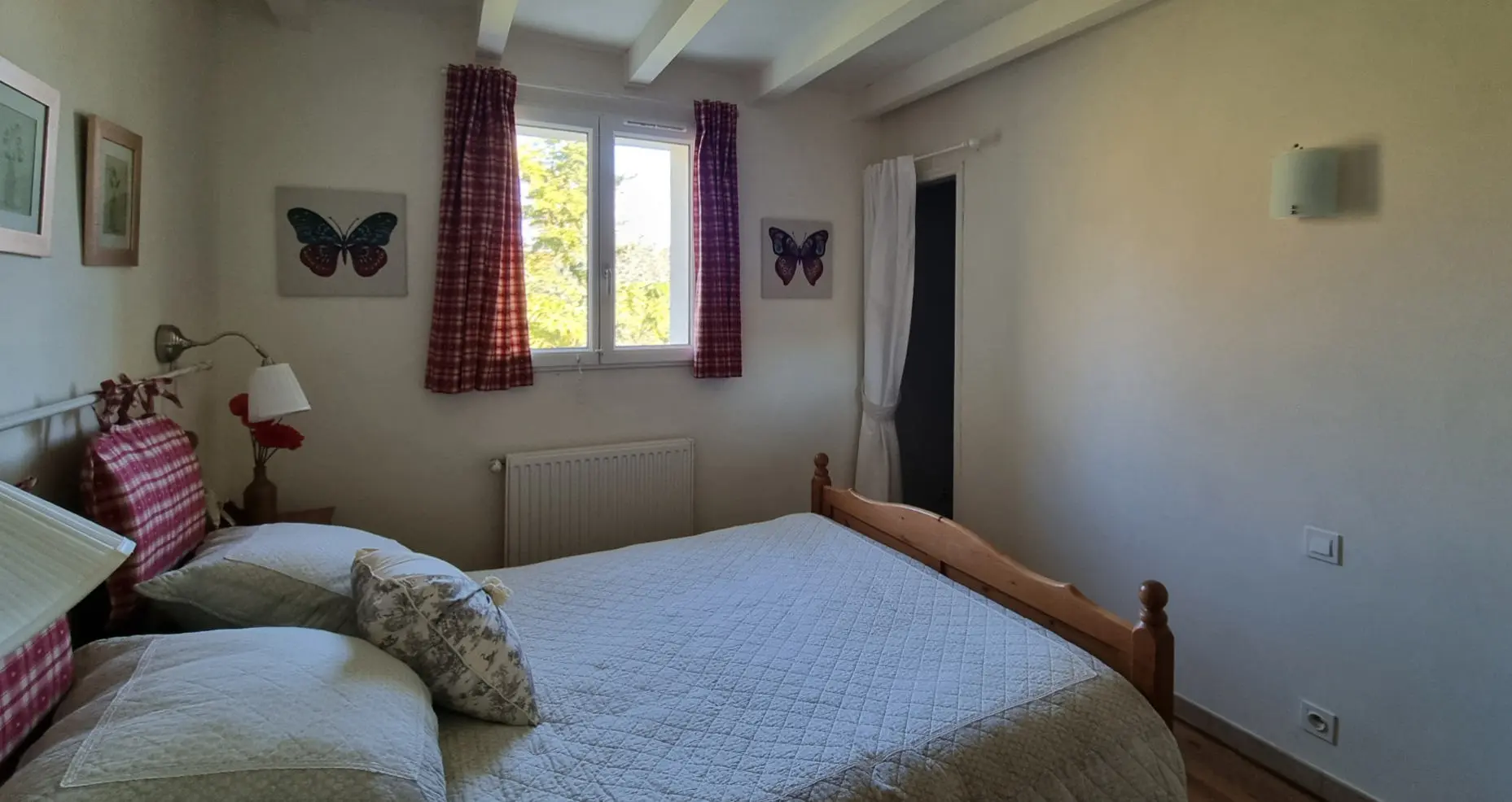 Charming Village Home With Large Gardens, Covered Pool, And Outbuildings