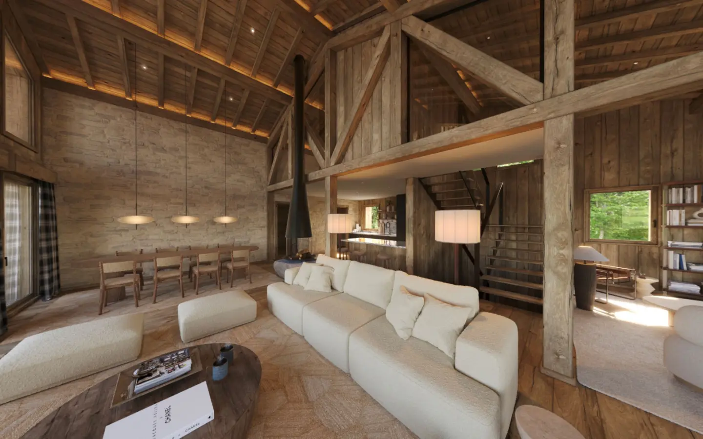 Ski Chalet Of 150 M² With 4 Bedrooms In Megeve, Haute-savoie