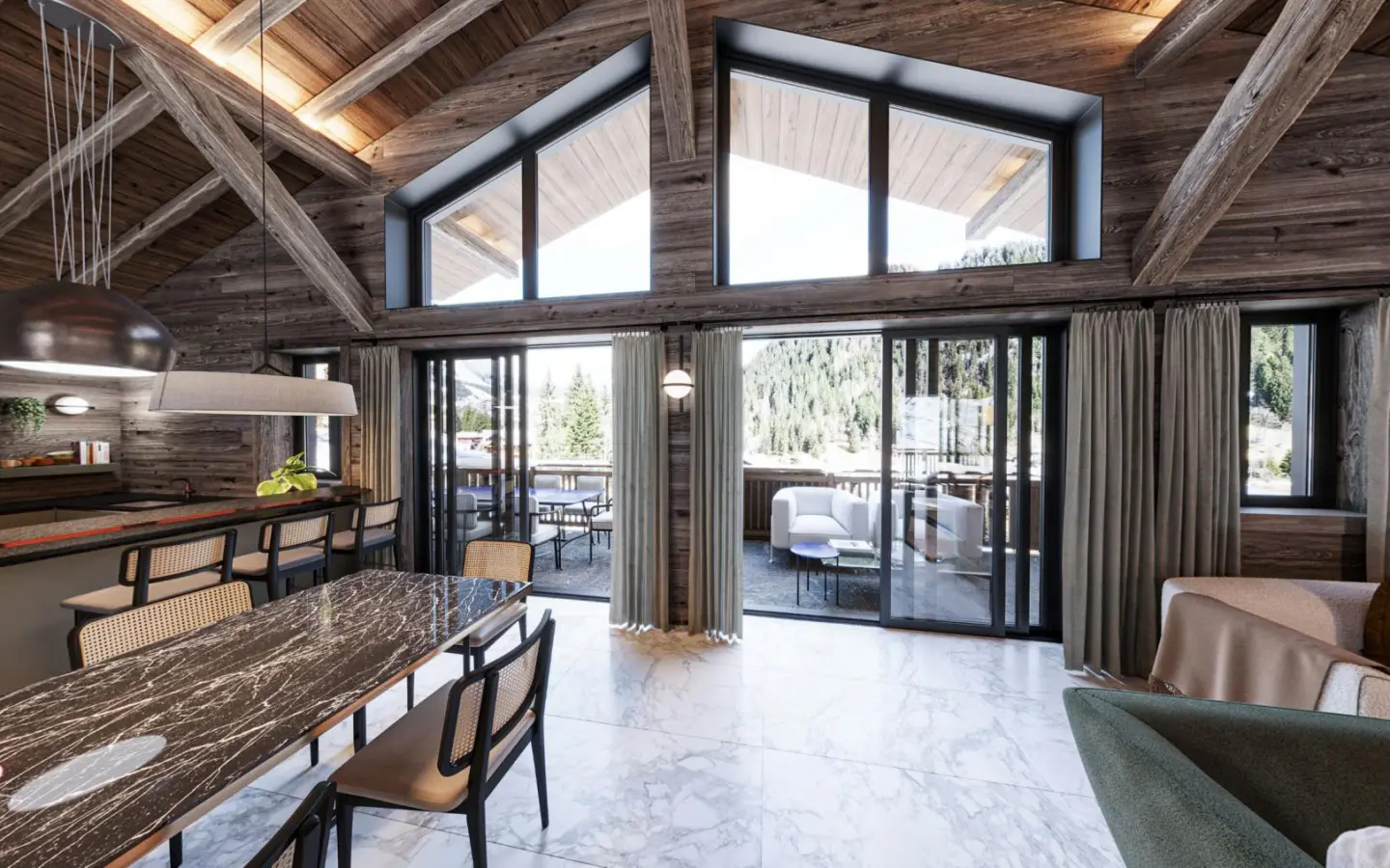 4-bedroom Ski Chalet In Chatel, France (233 M²)