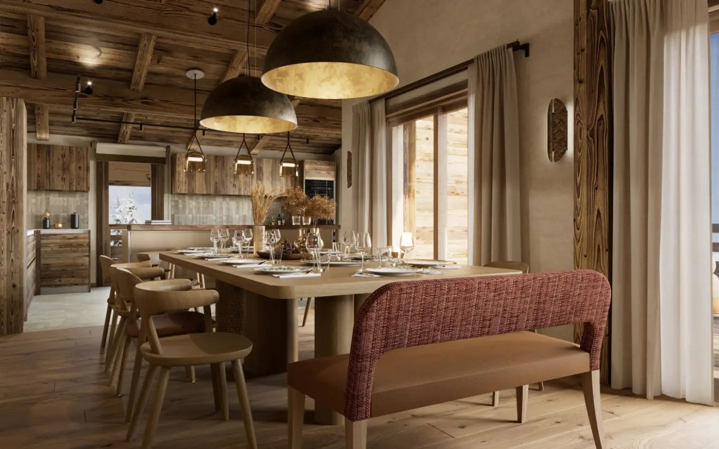 Penthouse Of 120 M² With 4 Bedrooms In Megeve, Haute-savoie