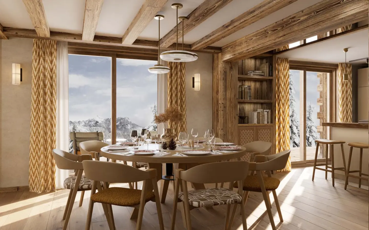 Penthouse Of 120 M² With 4 Bedrooms In Megeve, Haute-savoie