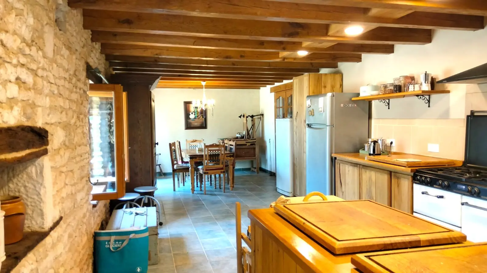 Restored Stone Farmhouse, Views, 5 Bedrooms, Barn, Guest Cottage, Outbuildings, Possible Income