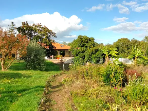 Village House Of 13000 M² With Gîte, Pool, And Views In Charente