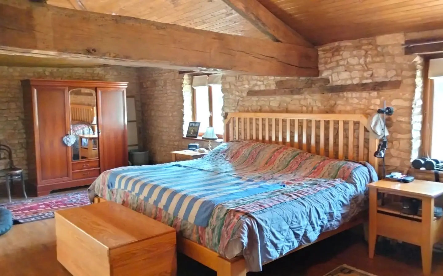 Restored Stone Farmhouse, Views, 5 Bedrooms, Barn, Guest Cottage, Outbuildings, Possible Income