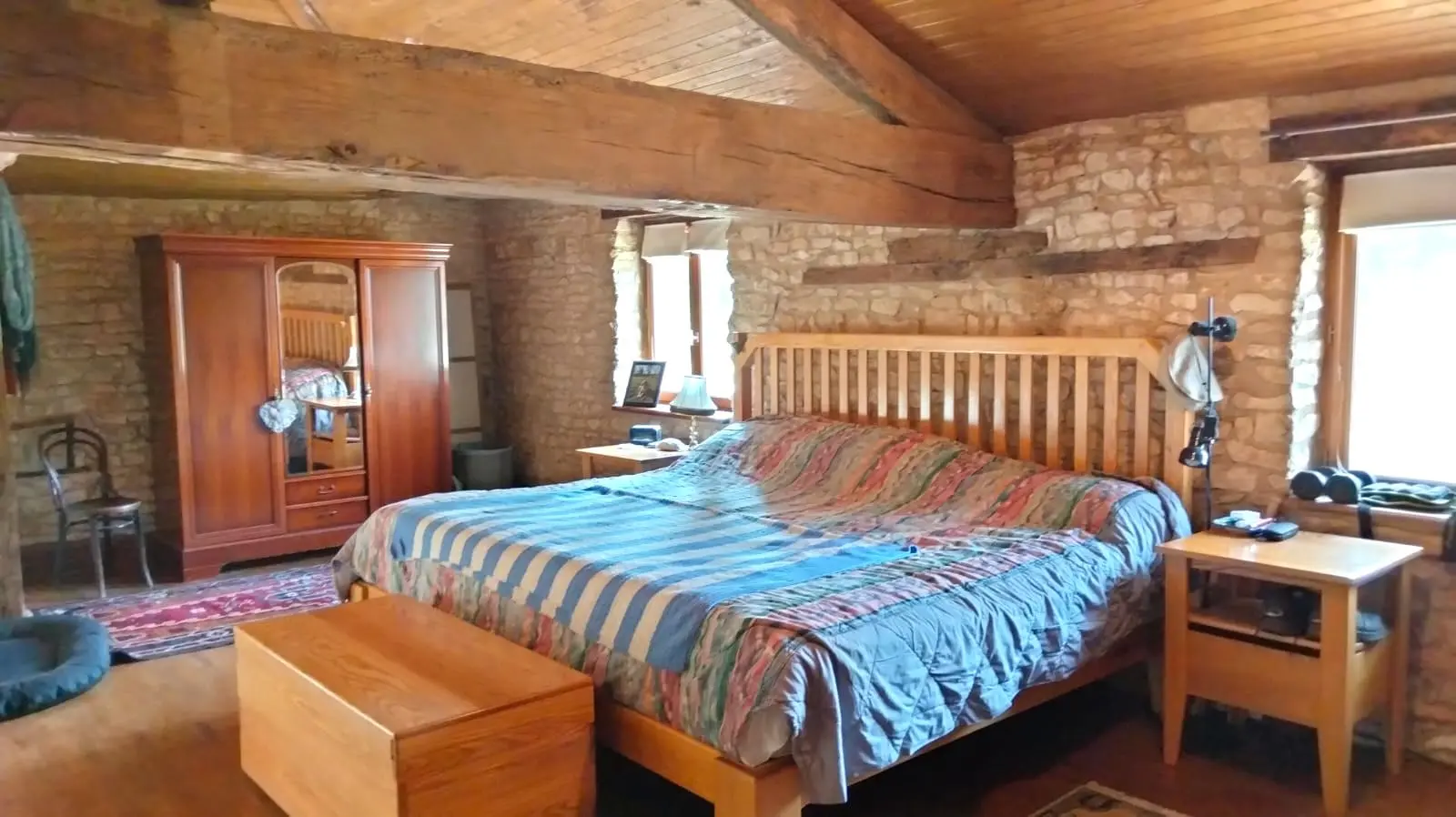 Restored Stone Farmhouse, Views, 5 Bedrooms, Barn, Guest Cottage, Outbuildings, Possible Income