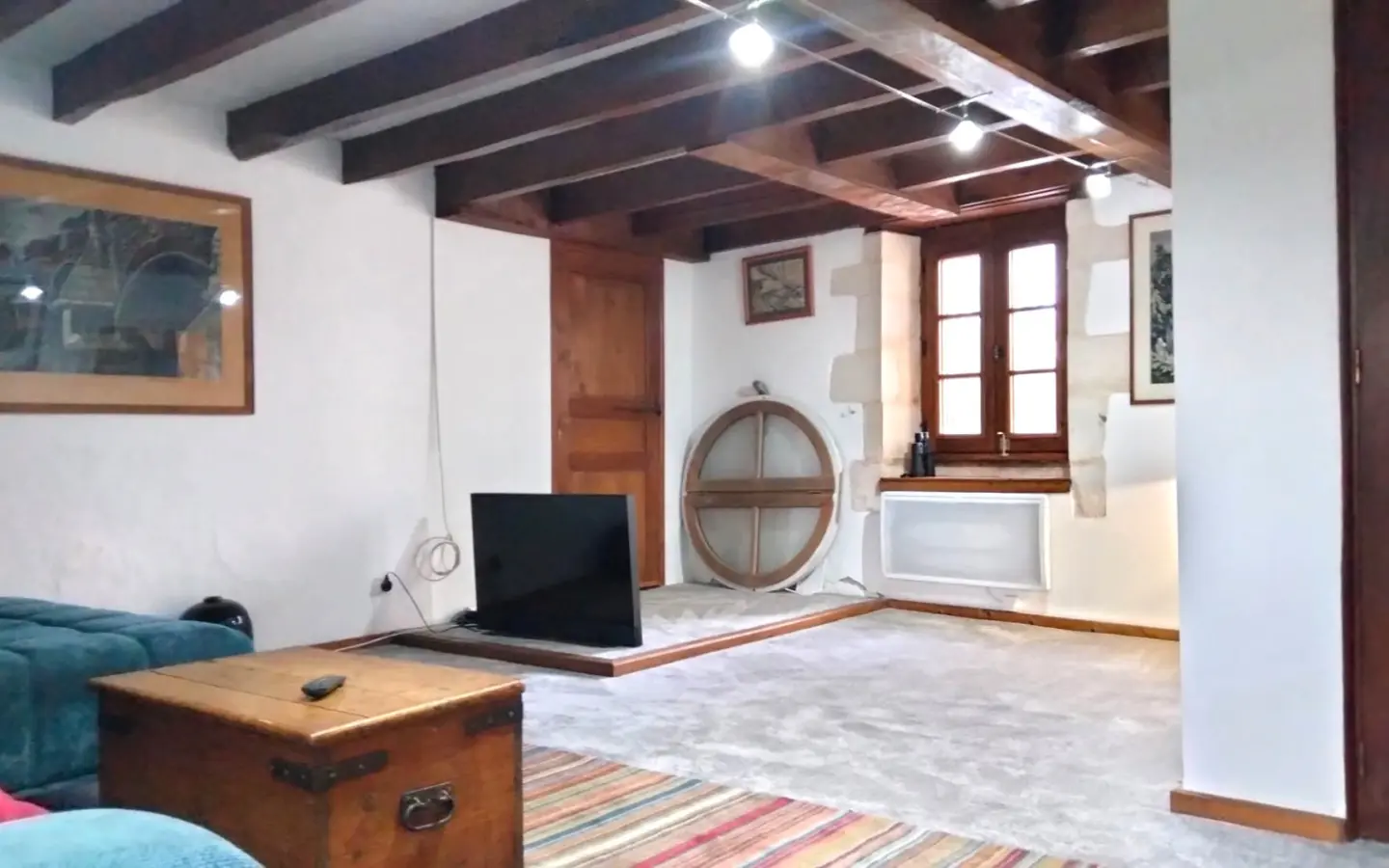 Lovely Golden Stone Picture Book Mill, Nr Ruffec, Charente 3 Bedrooms, 2 Bathrooms, Outbuildings, Views