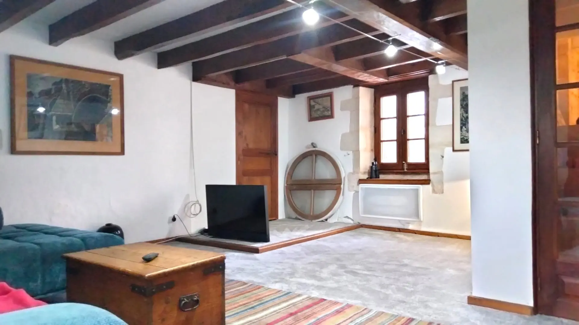 Lovely Golden Stone Picture Book Mill, Nr Ruffec, Charente 3 Bedrooms, 2 Bathrooms, Outbuildings, Views
