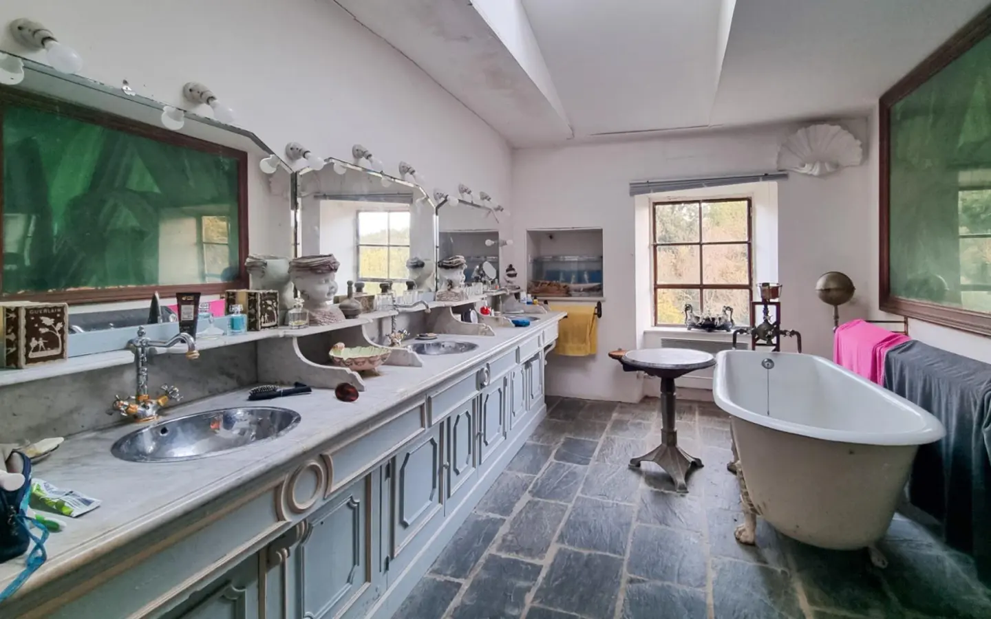 Converted Stone Paper Mill With Potential And Gardens