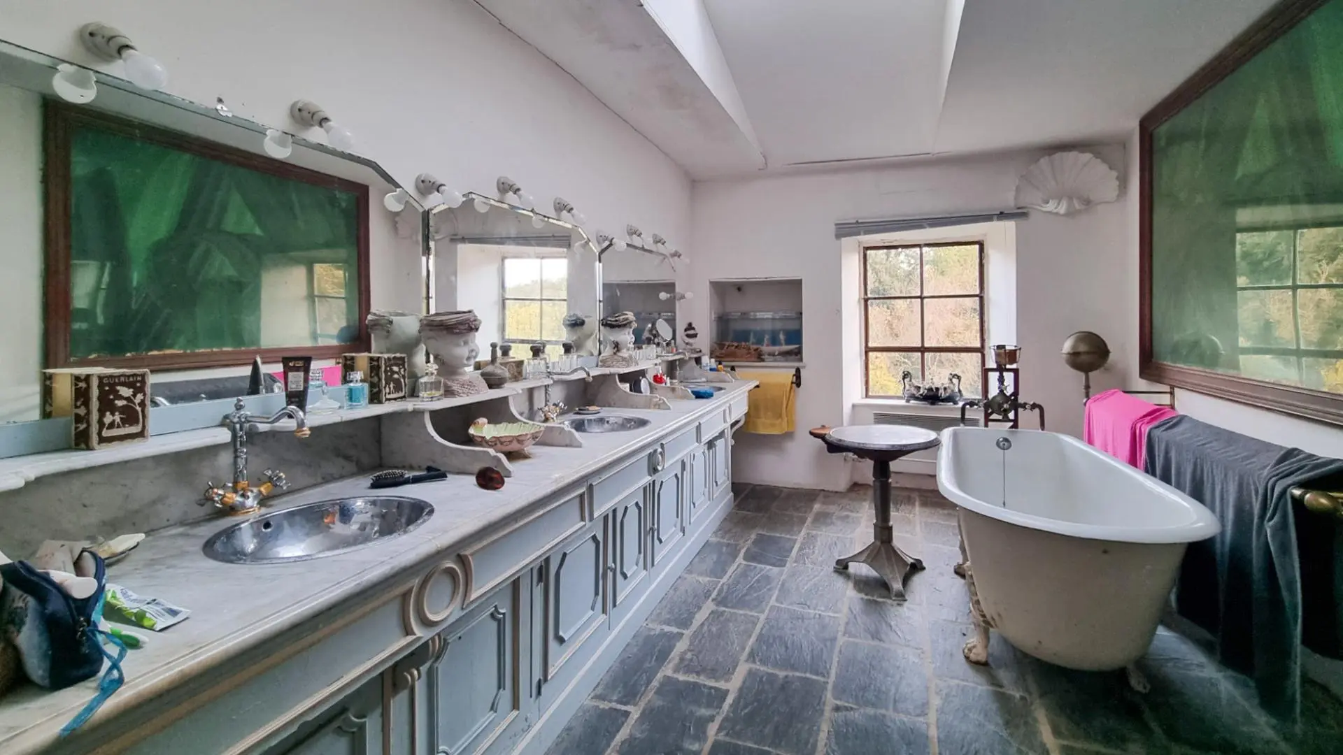Converted Stone Paper Mill With Potential And Gardens