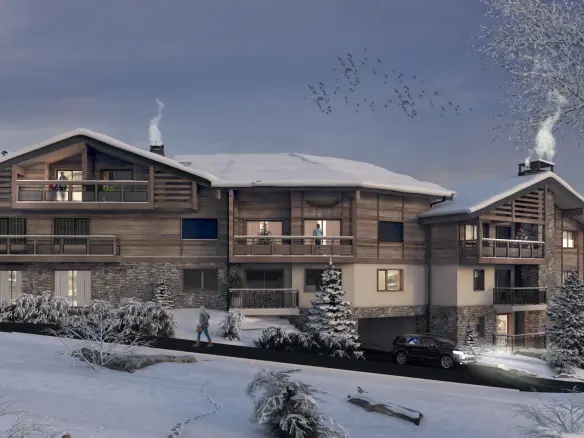 3-bedroom Penthouse In Les Gets, France (81 M²)