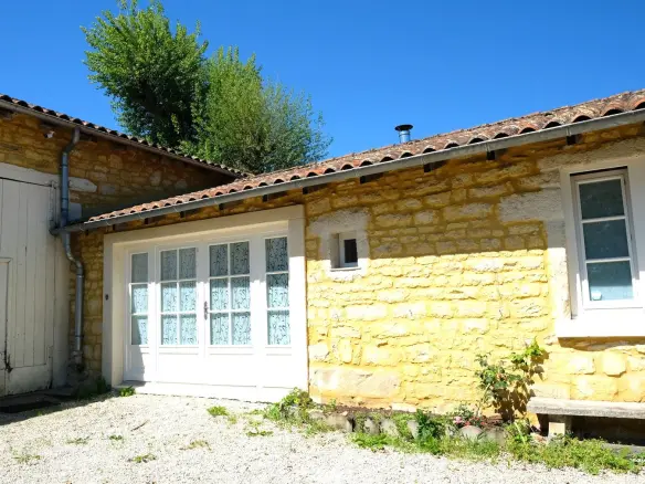Watermill Of 80000 M² With Stream, Lake, Waterfall, Woodland, Guest House In Charente